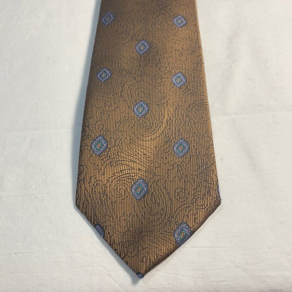 3for$20 wemsilk wembley tie brown shiny
